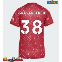 Camisa de Futebol Liverpool Ryan Gravenberch #38 Equipamento Principal Mulheres 2026-27 Manga Curta